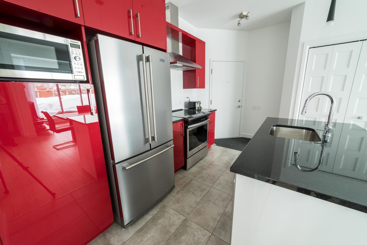 Aux Havres Urbains - Le Penthouse Du Kameleon Apartment Quebec City Ngoại thất bức ảnh