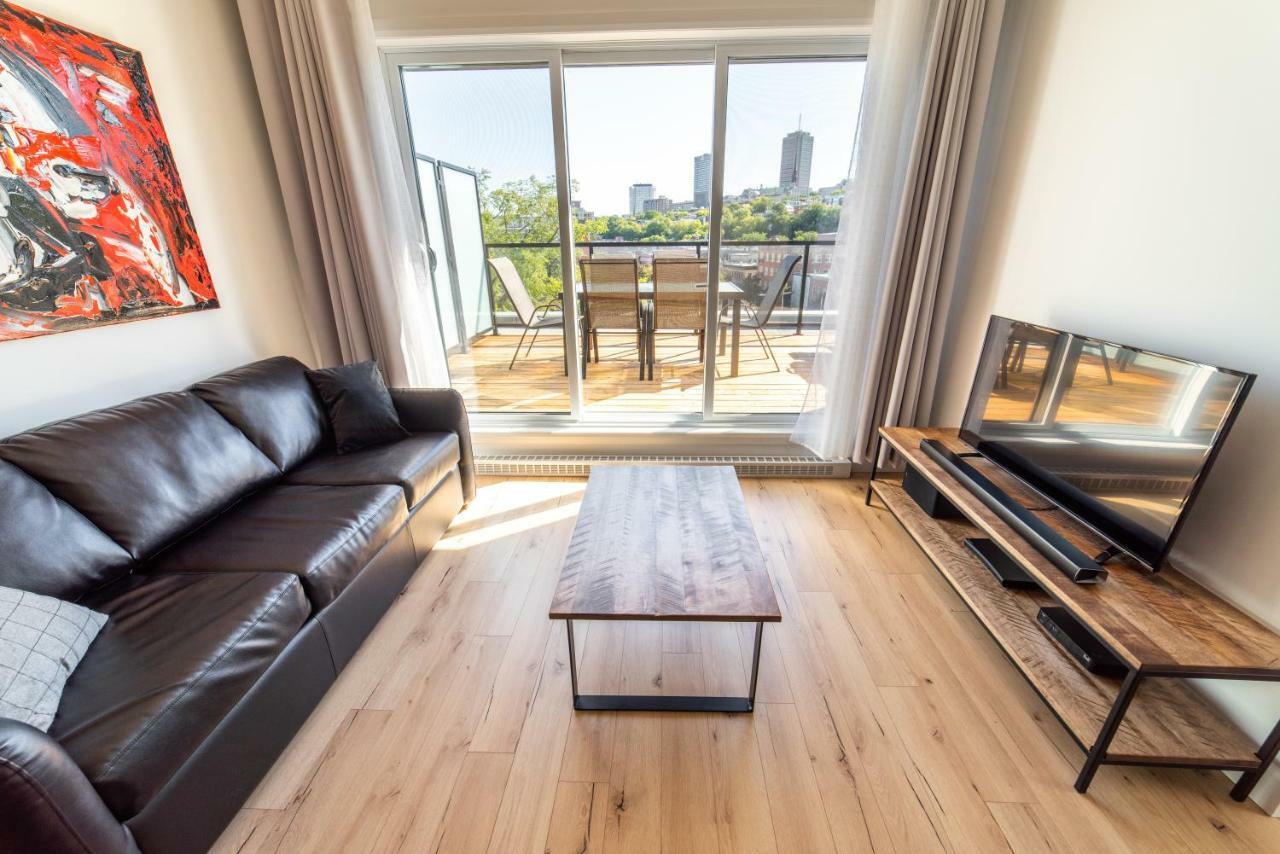 Aux Havres Urbains - Le Penthouse Du Kameleon Apartment Quebec City Ngoại thất bức ảnh